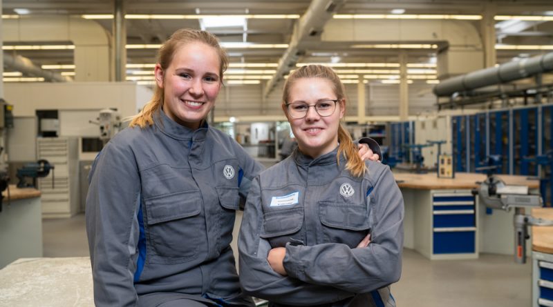 Anna-Lena und Ilea, Konstruktionsmechaniker*innen bei Volkswagen
