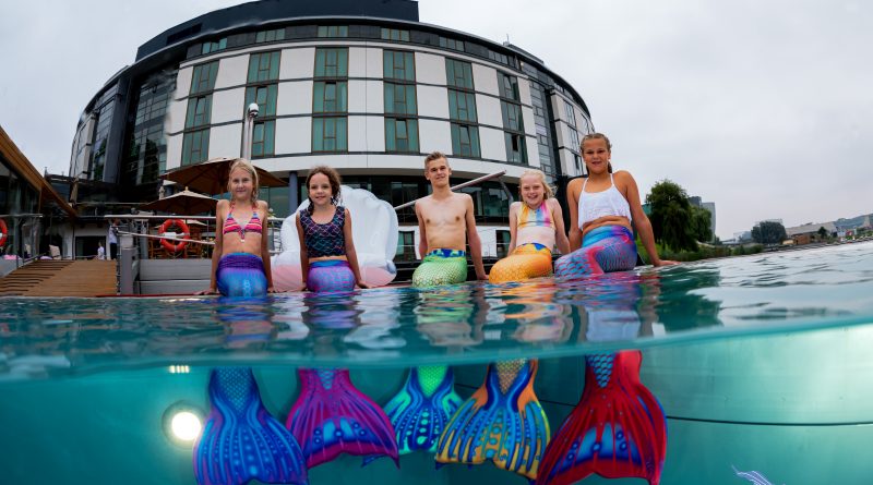 Das Bild zeigt die Mermaids Wolfsburg.