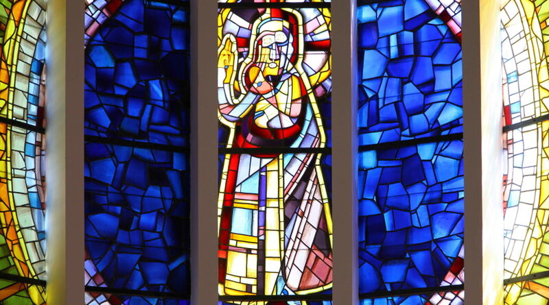 Fensterbild Christuskirche Wolfsburg