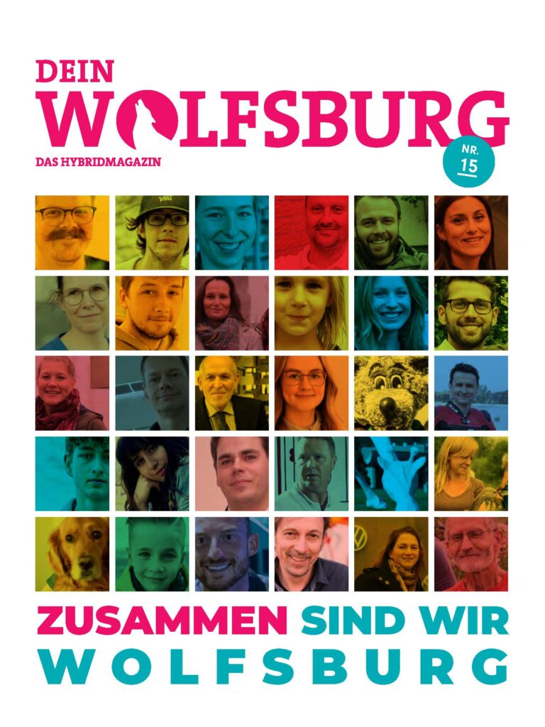 Cover der Ausgabe 15 von DEIN WOLFSBURG
